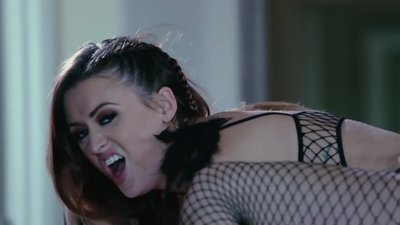 These nasty little doxies like spitting on each other and ripping underclothing while having sex. Intense lustful pussy munching and fingering of