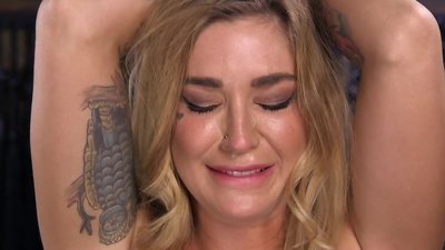 Fleshly Kleio Valentien loves to experience kinky things. During the time that she acquires bound to a weird stool, the masked guy slaps her body and