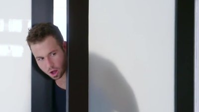 Guy spies on stepmom masturbating and he loves it so it's time to join aroused diva and thrust vertical cock into her mouth. And husband doesn't even